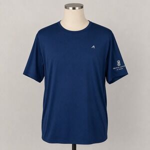 Redvanly Mens XL Navy Blue Ritz-Carlton St. Thomas Performance T-Shirt Stretch
